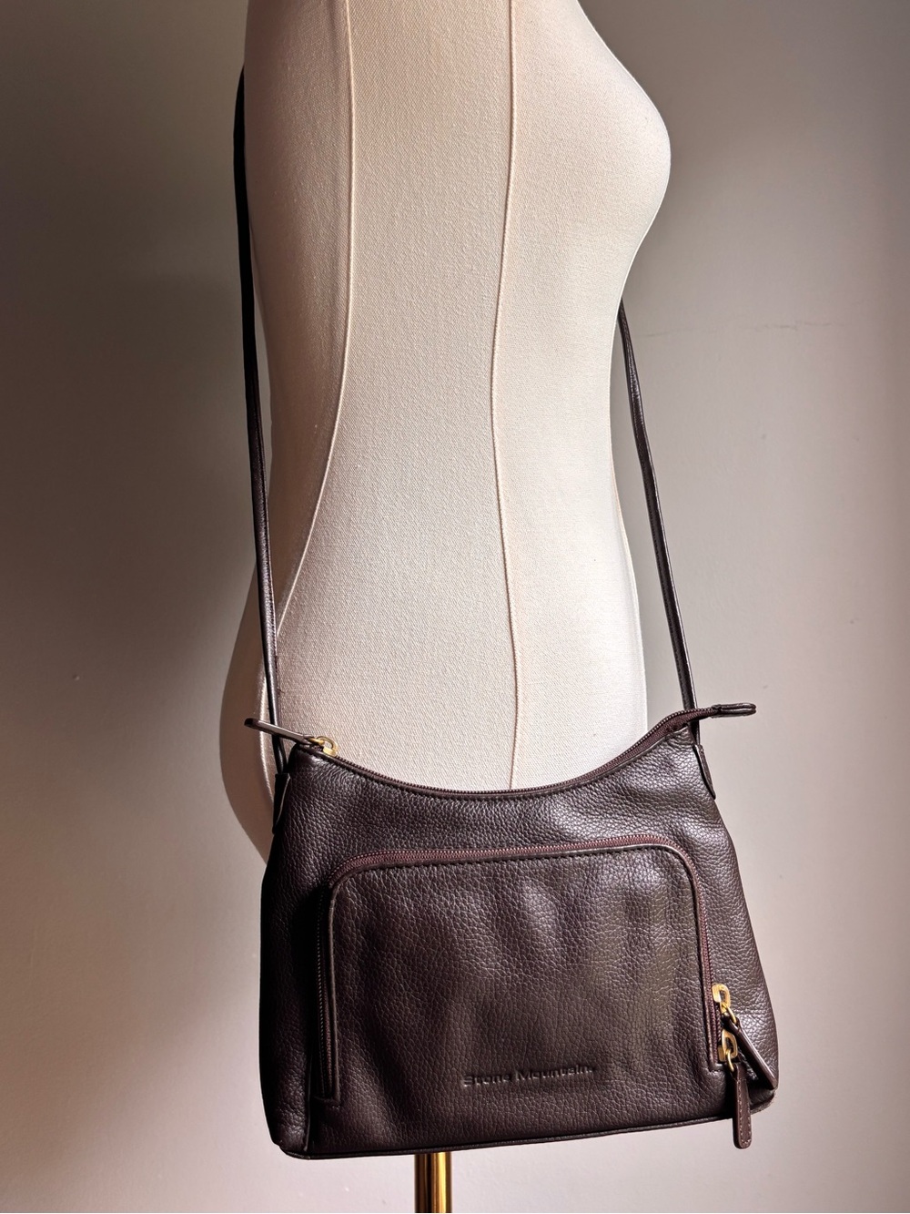 Stone Mountain Brown leather purse